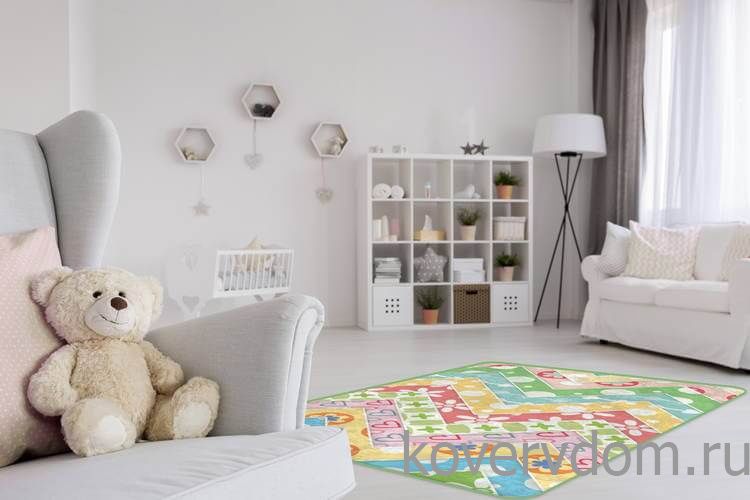 Детский развивающий 3D ковер ЗИГЗАГИ 86172